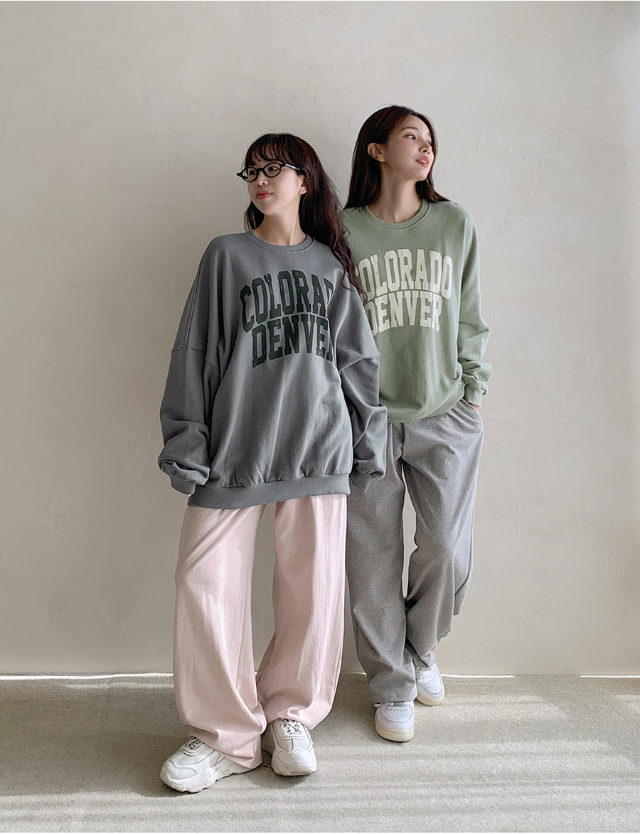 DENVERプリントボクシースウェット | レディースファッション通販 - DHOLIC