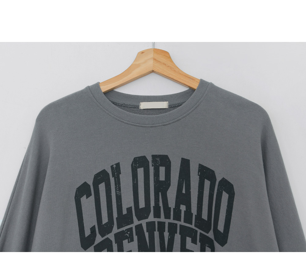 DENVERプリントボクシースウェット | レディースファッション通販 - DHOLIC