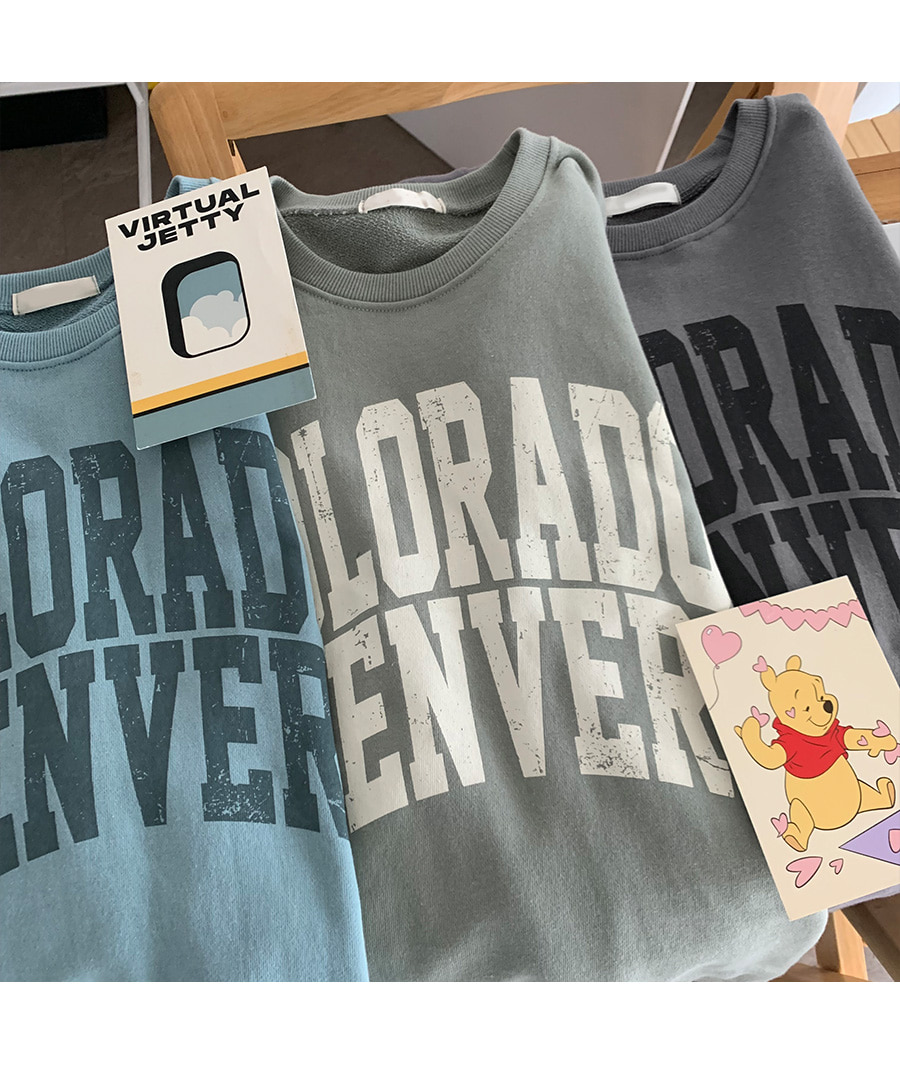 DENVERプリントボクシースウェット | レディースファッション通販 - DHOLIC