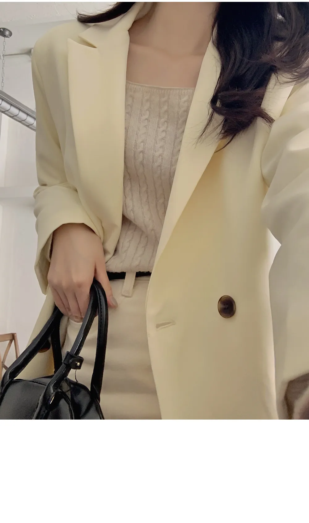 제스티 테일러드더블자켓