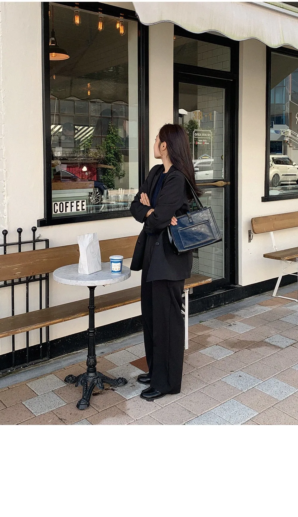 제스티 테일러드더블자켓
