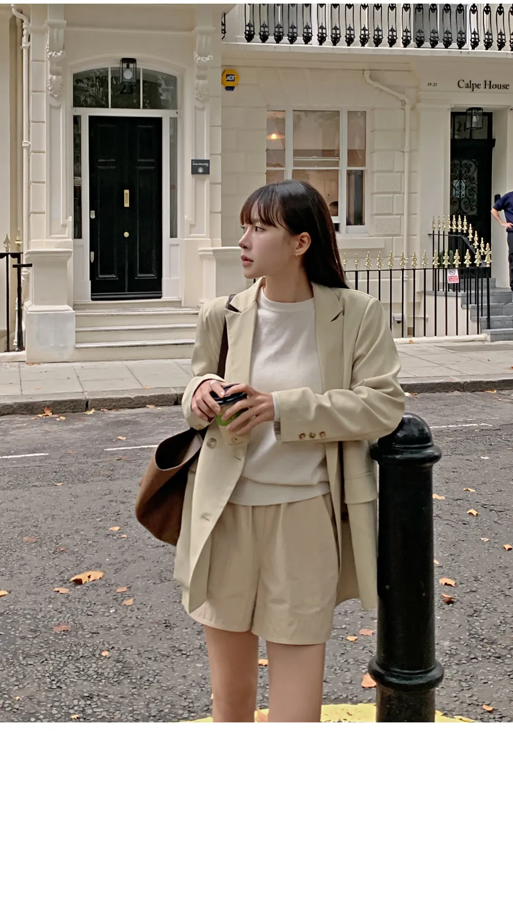제스티 테일러드더블자켓