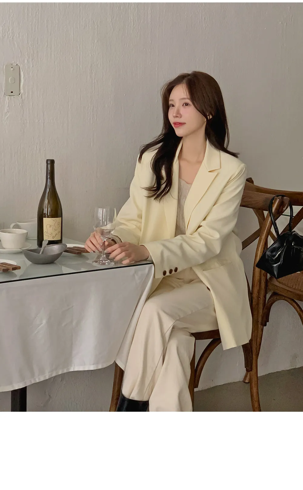 제스티 테일러드더블자켓