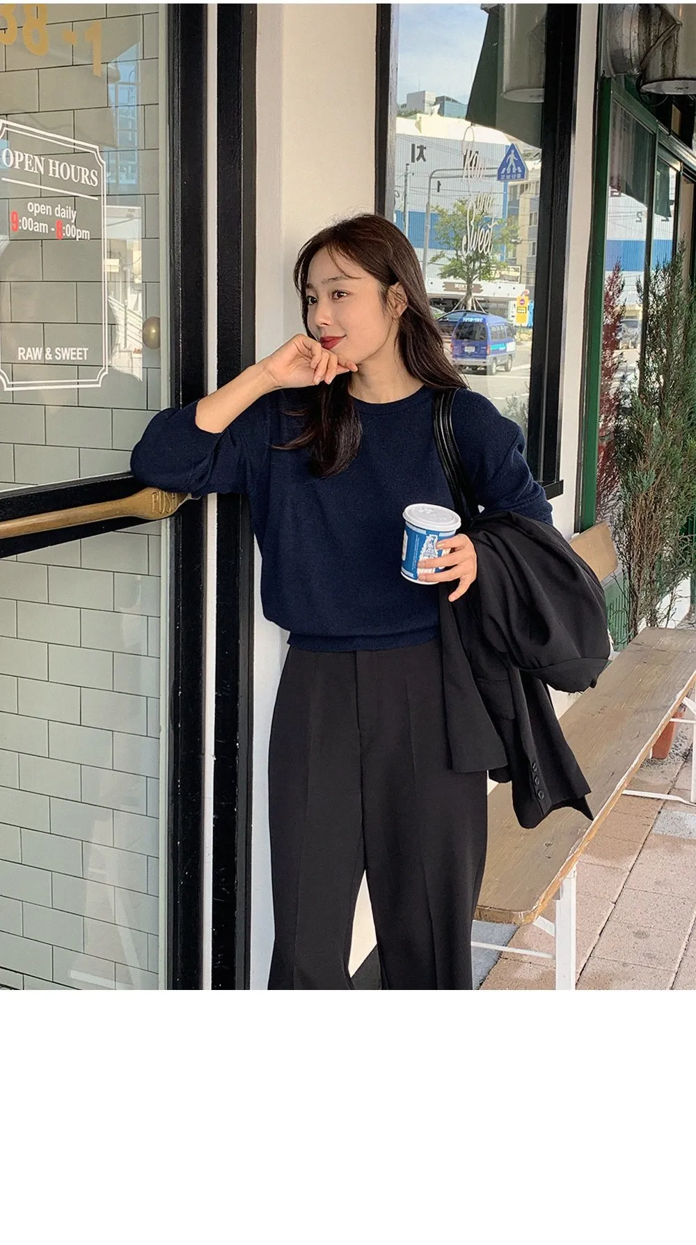 제스티 테일러드더블자켓