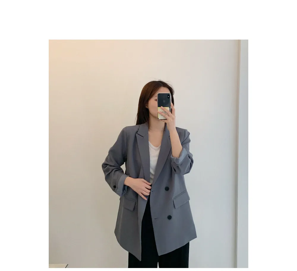 제스티 테일러드더블자켓