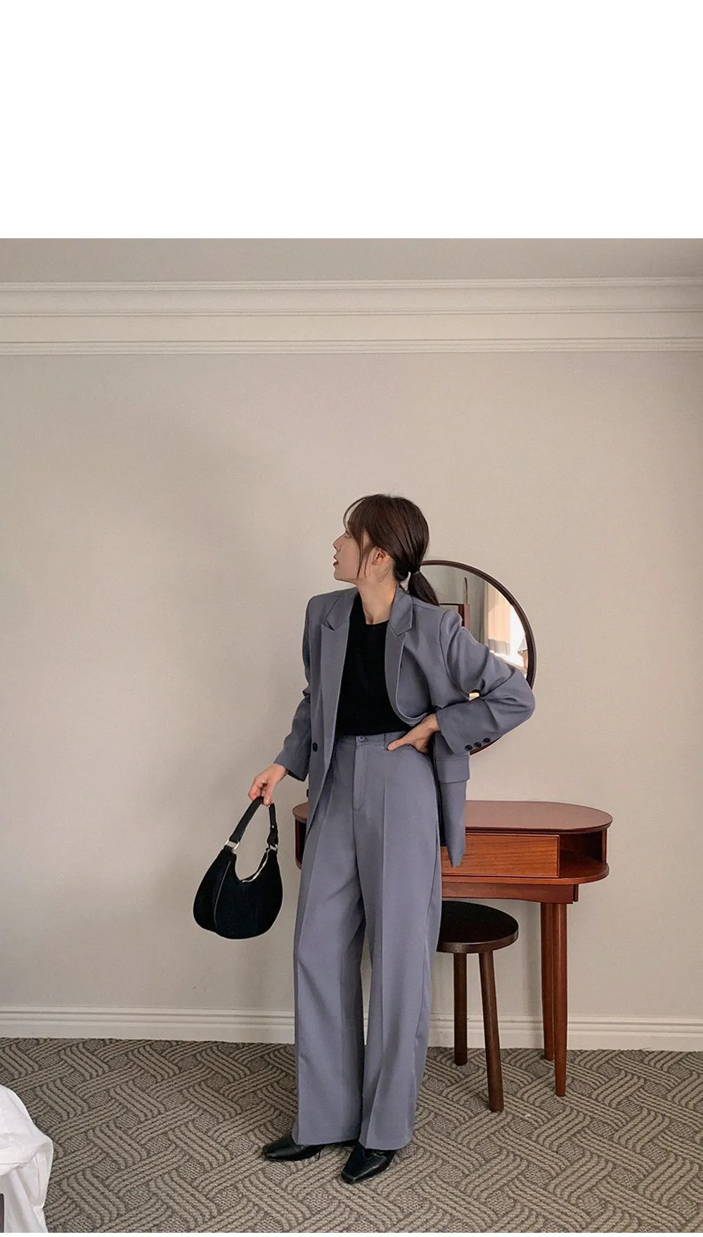 제스티 테일러드더블자켓