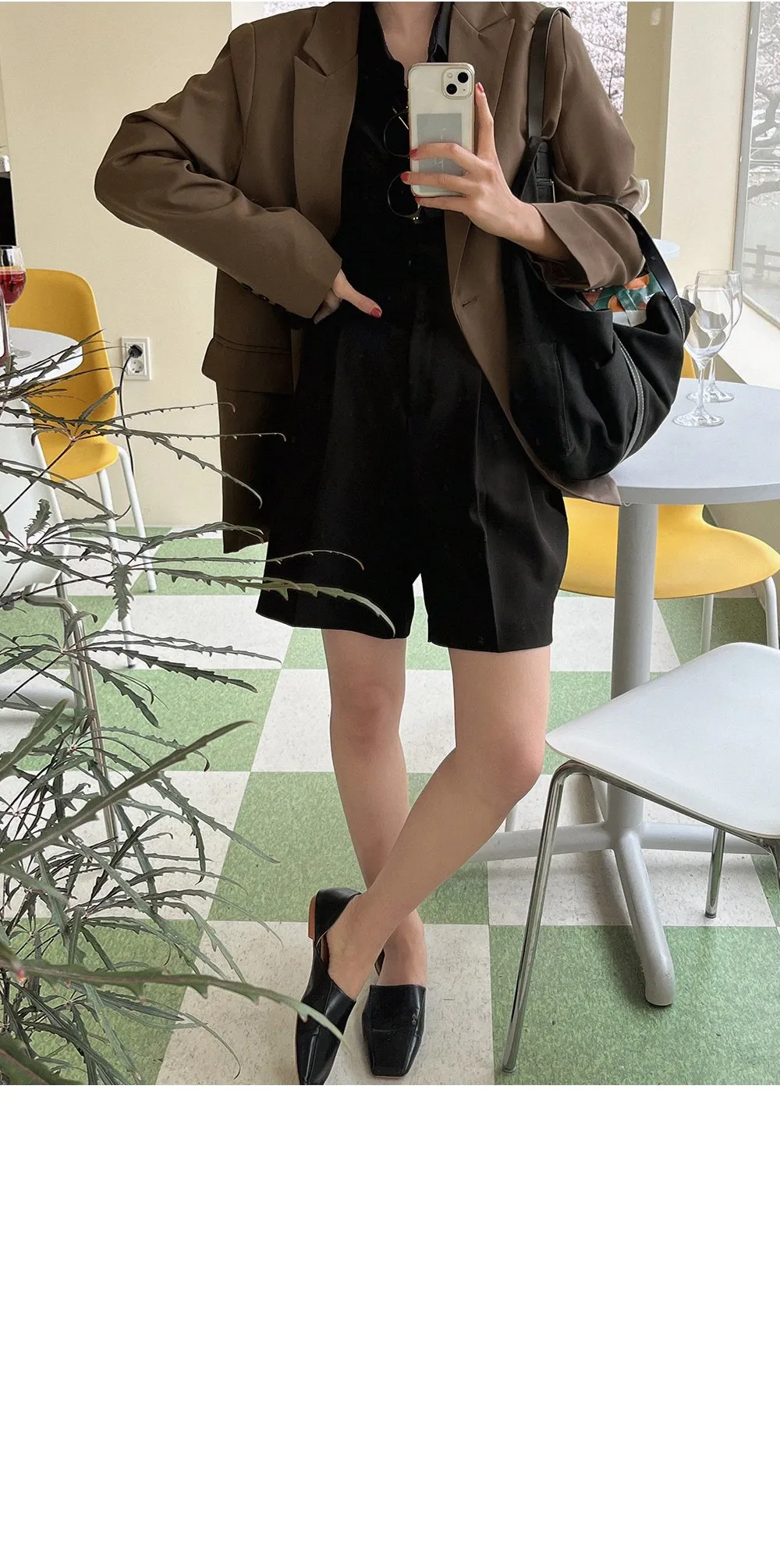 제스티 테일러드더블자켓
