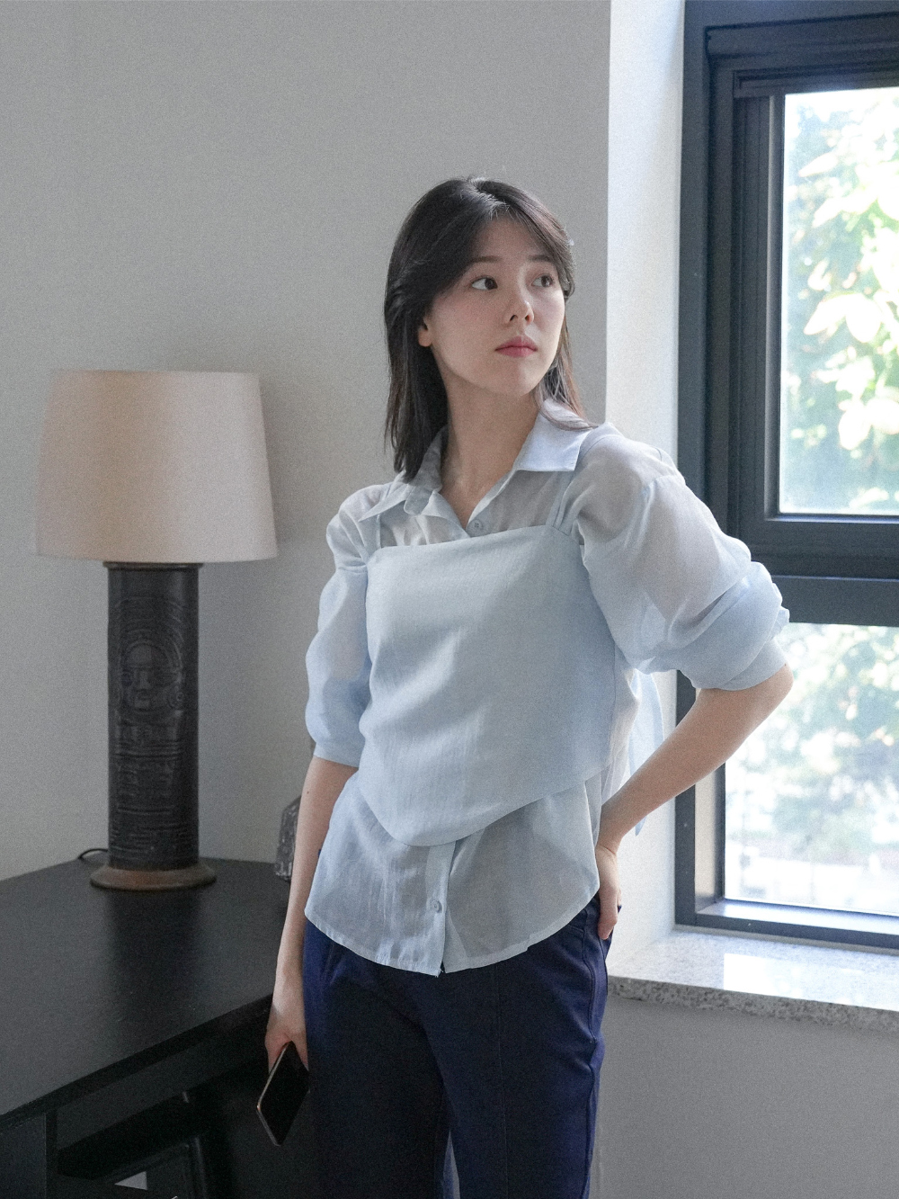 にこ みきてぃさんプロデュースのシアービスチェブラウス 新品未使用】みきてぃさんプロデュース シアービスチェブラウスセット