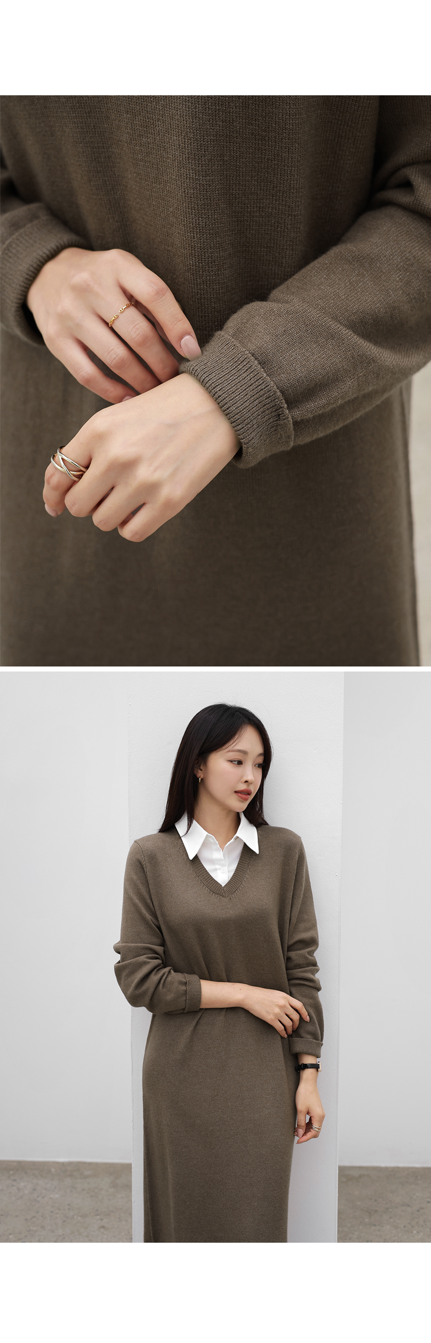 新品　FEMMENT ファモン　レイヤードチェックシャツワンピース　日本製 dazzlin（ダズリン）の「【POLO BCS コラボ】ヘムレイヤード