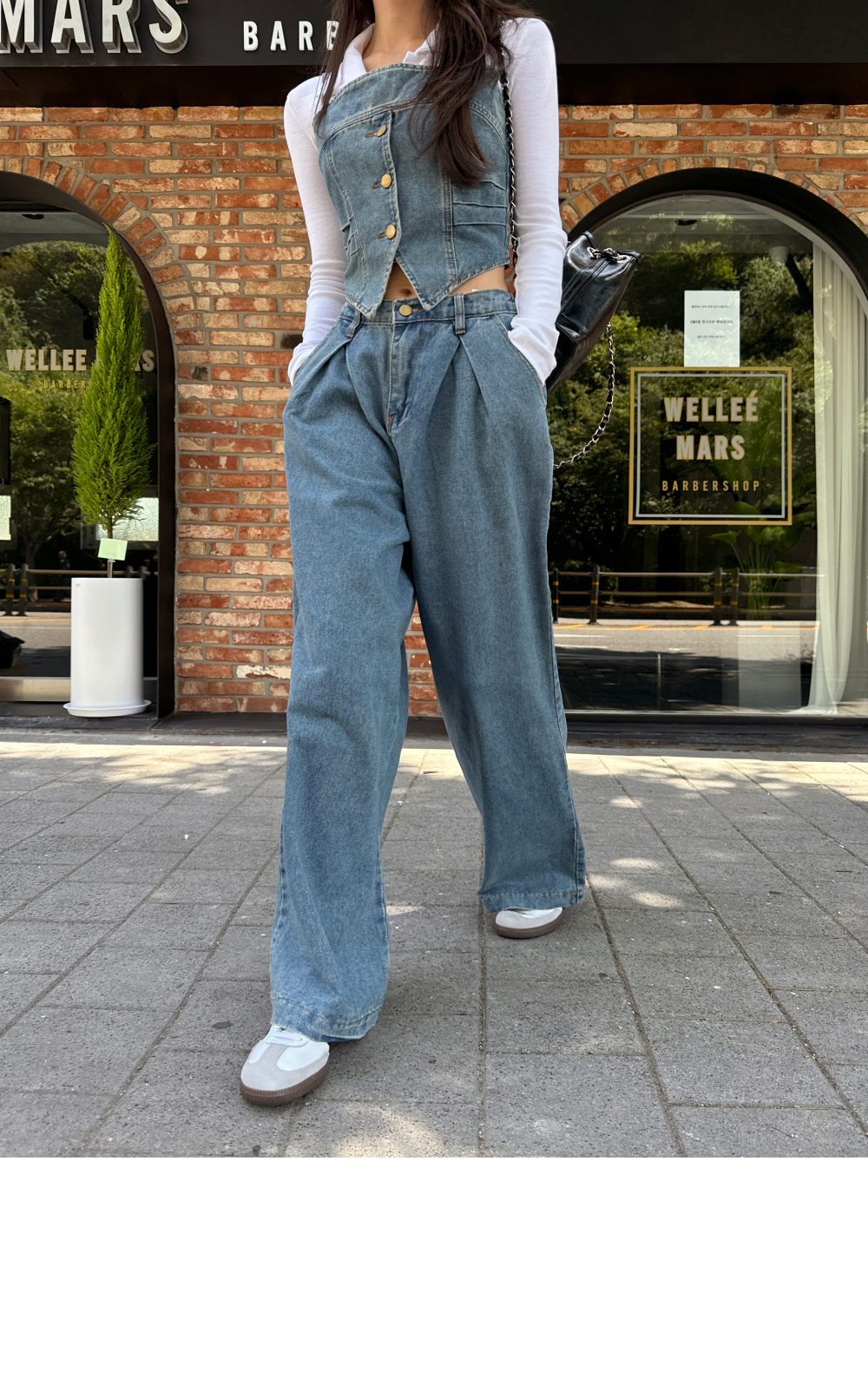 2TYPE ストーン&パールデニムパンツ（デニムパンツ）｜BLUEEAST