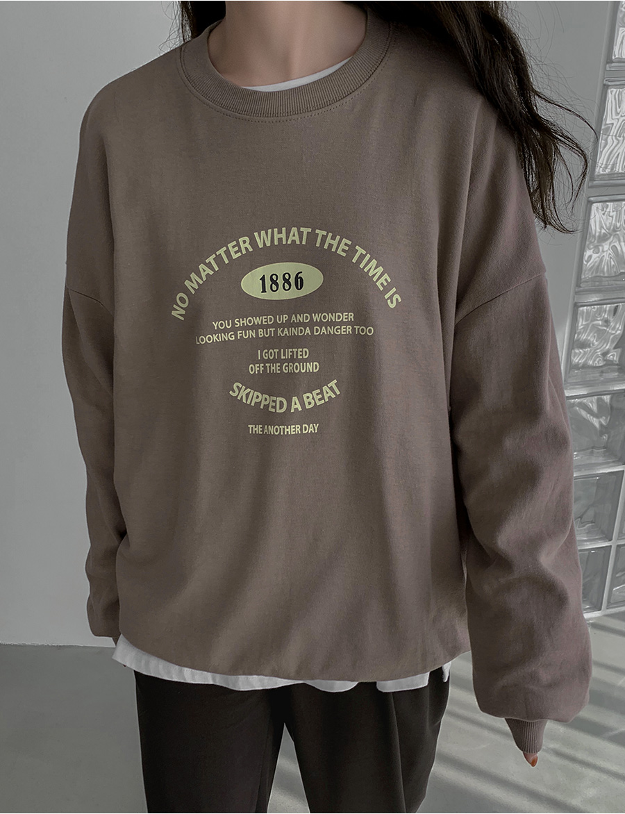 1886レタリングスウェット | レディースファッション通販 - DHOLIC