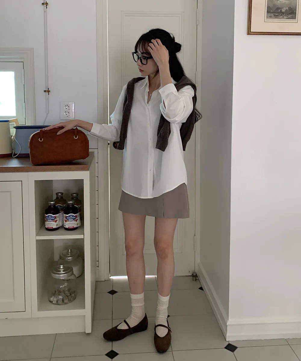 카디건 모델 착용 이미지-S1L87