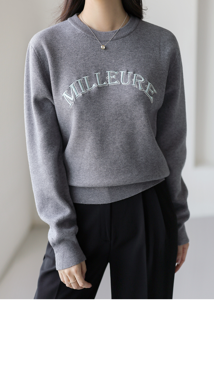【新品タグ付き】PICOLE 刺繍デザイン 長袖ニット 38 MILLEURE刺繍ニット | レディースファッション通販 - DHOLIC