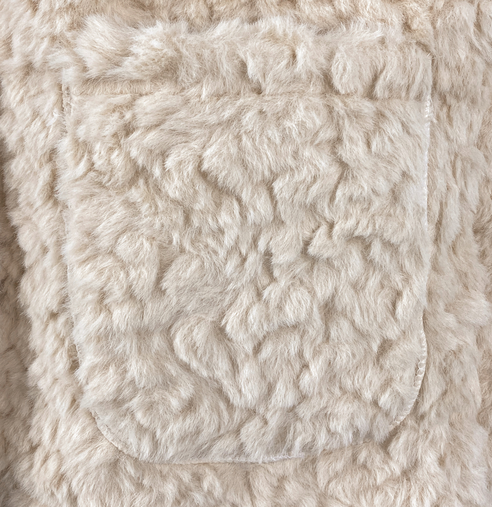 ダブルゴールドボタンエコファージャケット | レディースファッション