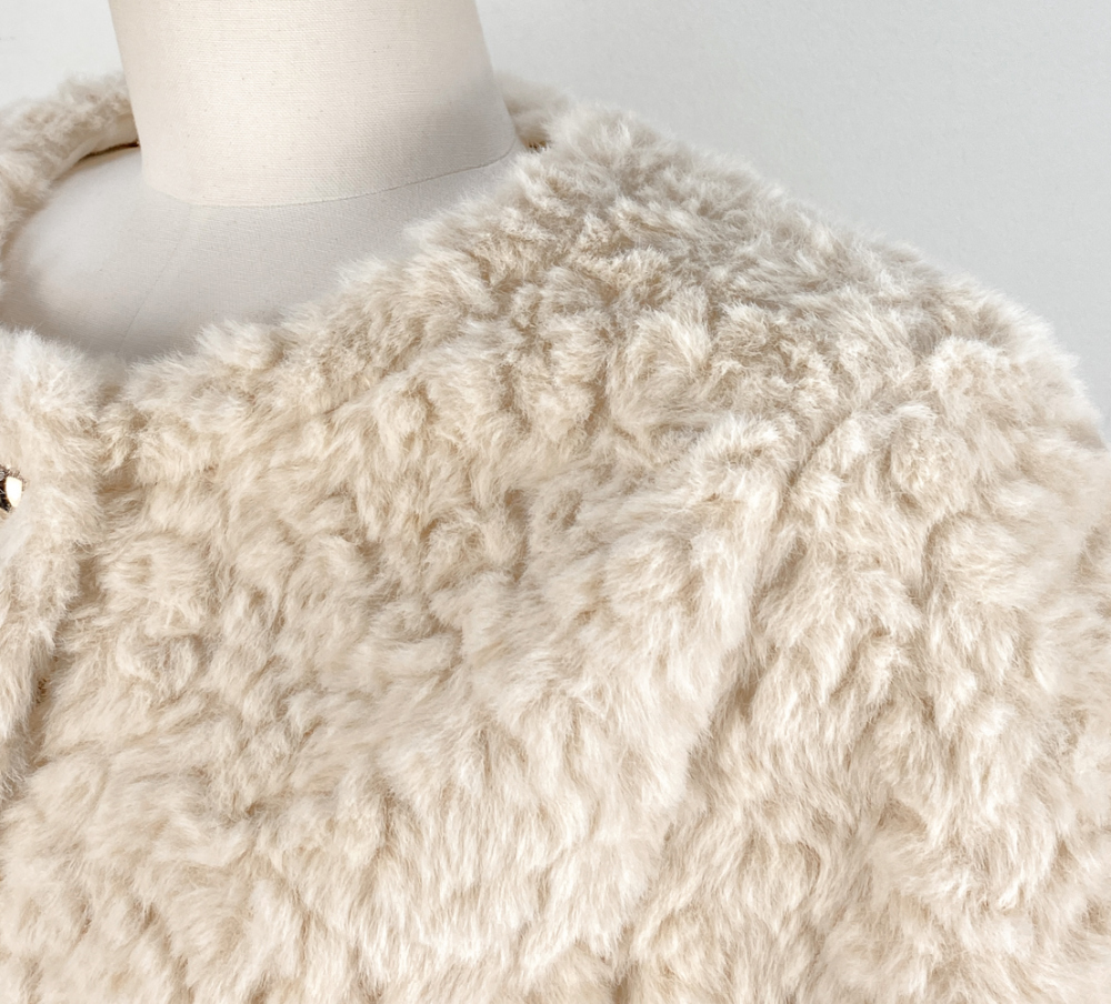 ダブルゴールドボタンエコファージャケット | レディースファッション