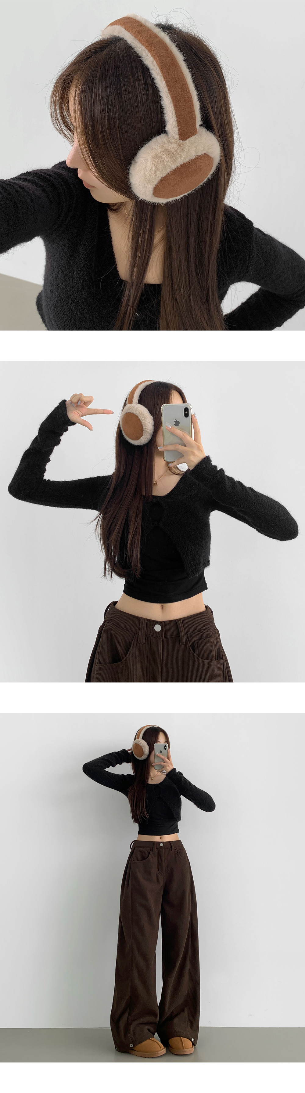 ムートン風イヤーマフ | レディースファッション通販 - DHOLIC