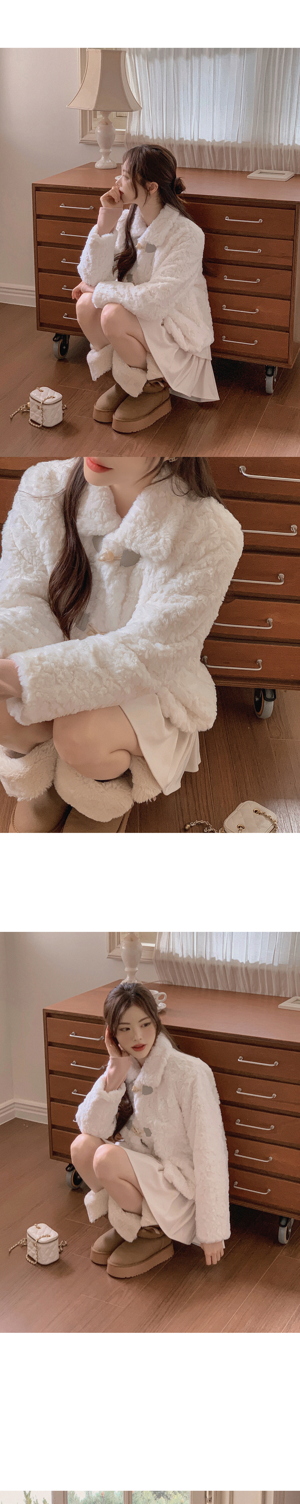 ベルトムートン風ロングブーツ | レディースファッション通販 - DHOLIC