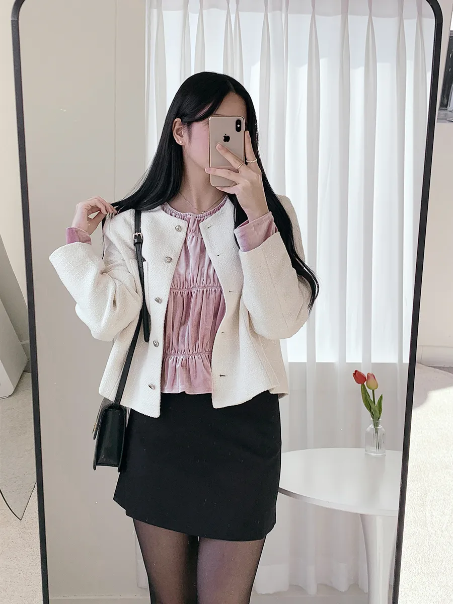 긴팔 티셔츠 모델 착용 이미지-S1L31