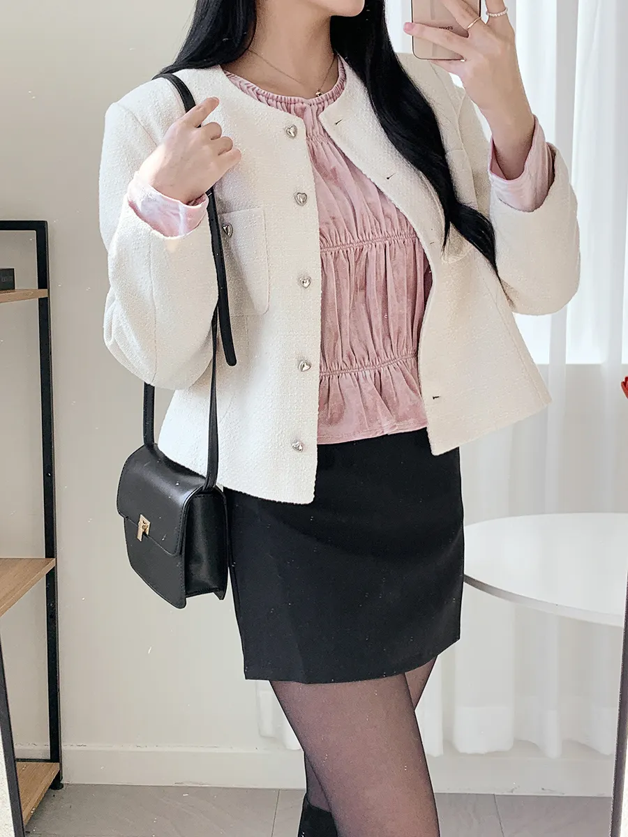 긴팔 티셔츠 모델 착용 이미지-S1L33