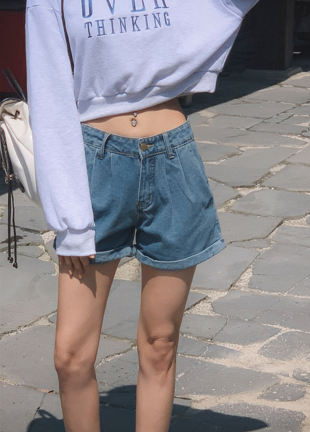 ジャケット・アウター roll up short denim setup ジャケット・アウター roll up short denim setup ONCILY（オン