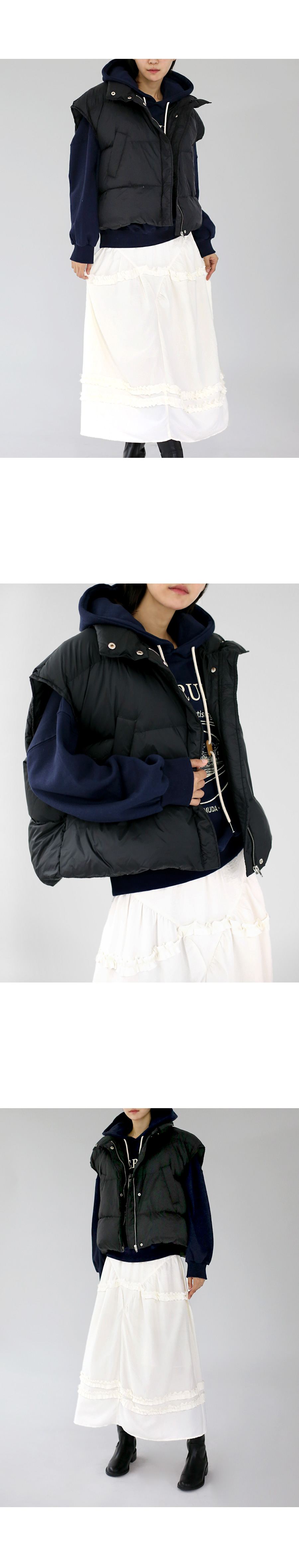 フード付ダウンベスト | レディースファッション通販 - DHOLIC