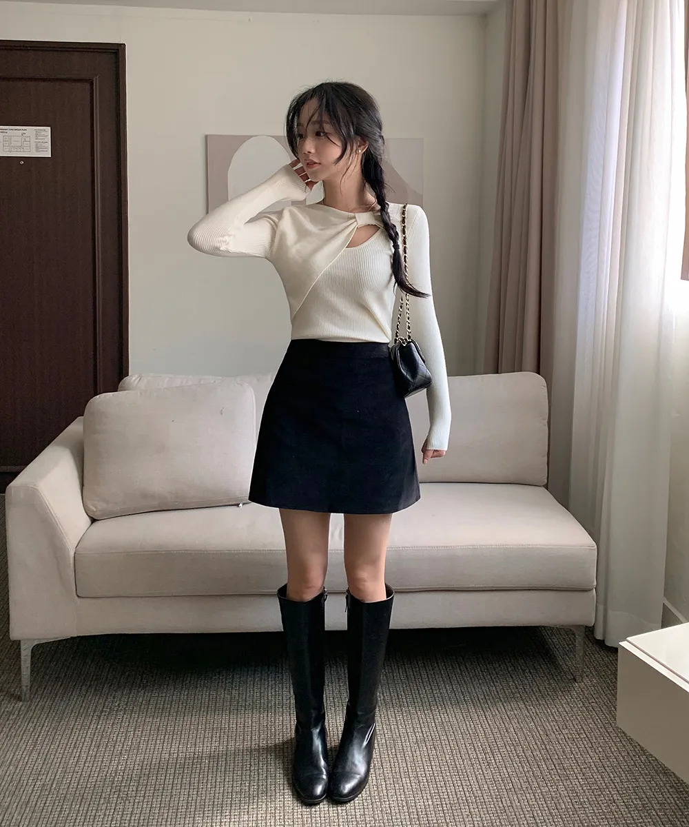 コーデュロイミニ台形スカート | レディースファッション通販 - DHOLIC
