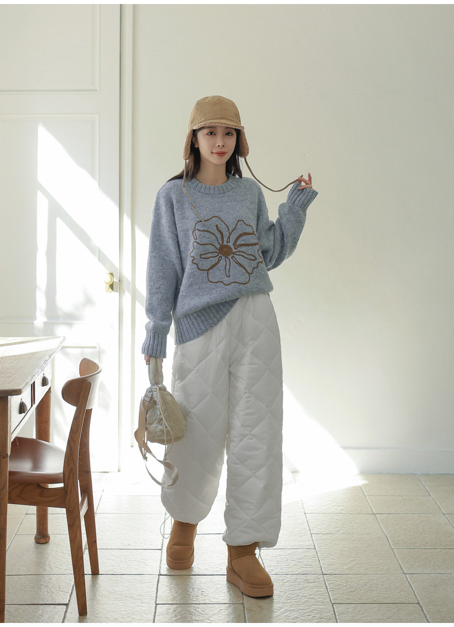 2WAYファー裏地キルティングパンツ | レディースファッション通販 - DHOLIC