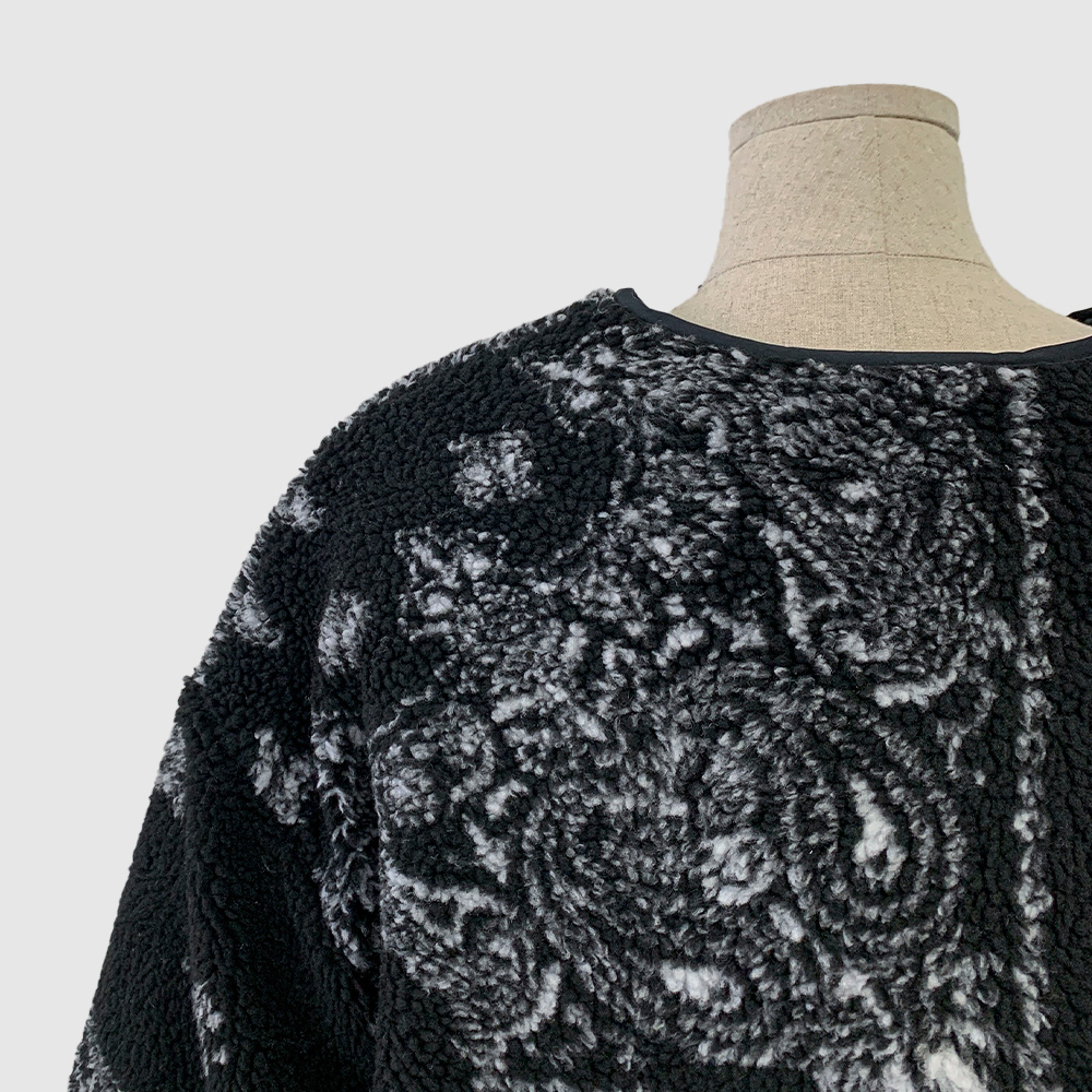 ペイズリーボアジャケット | レディースファッション通販 - DHOLIC