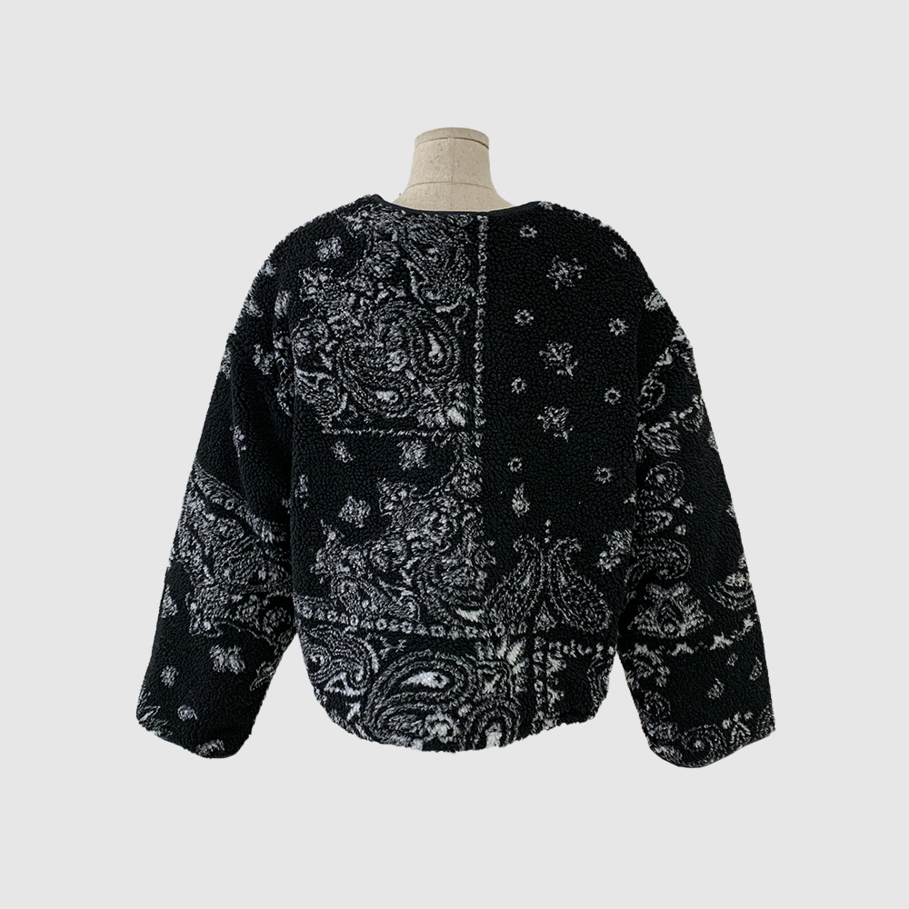 ペイズリーボアジャケット | レディースファッション通販 - DHOLIC