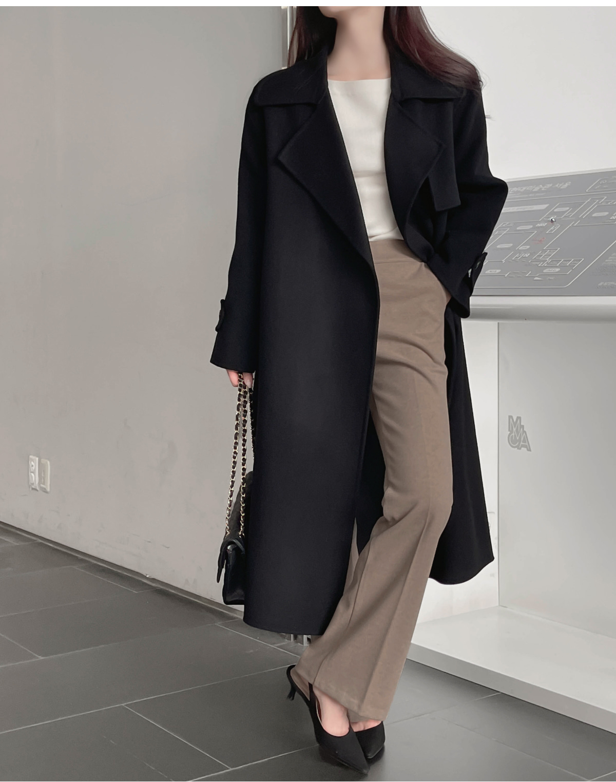 フード付き ロングコート ounce clane dholic remark