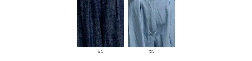 긴 드레스 네이비블루 색상 이미지-S6L4