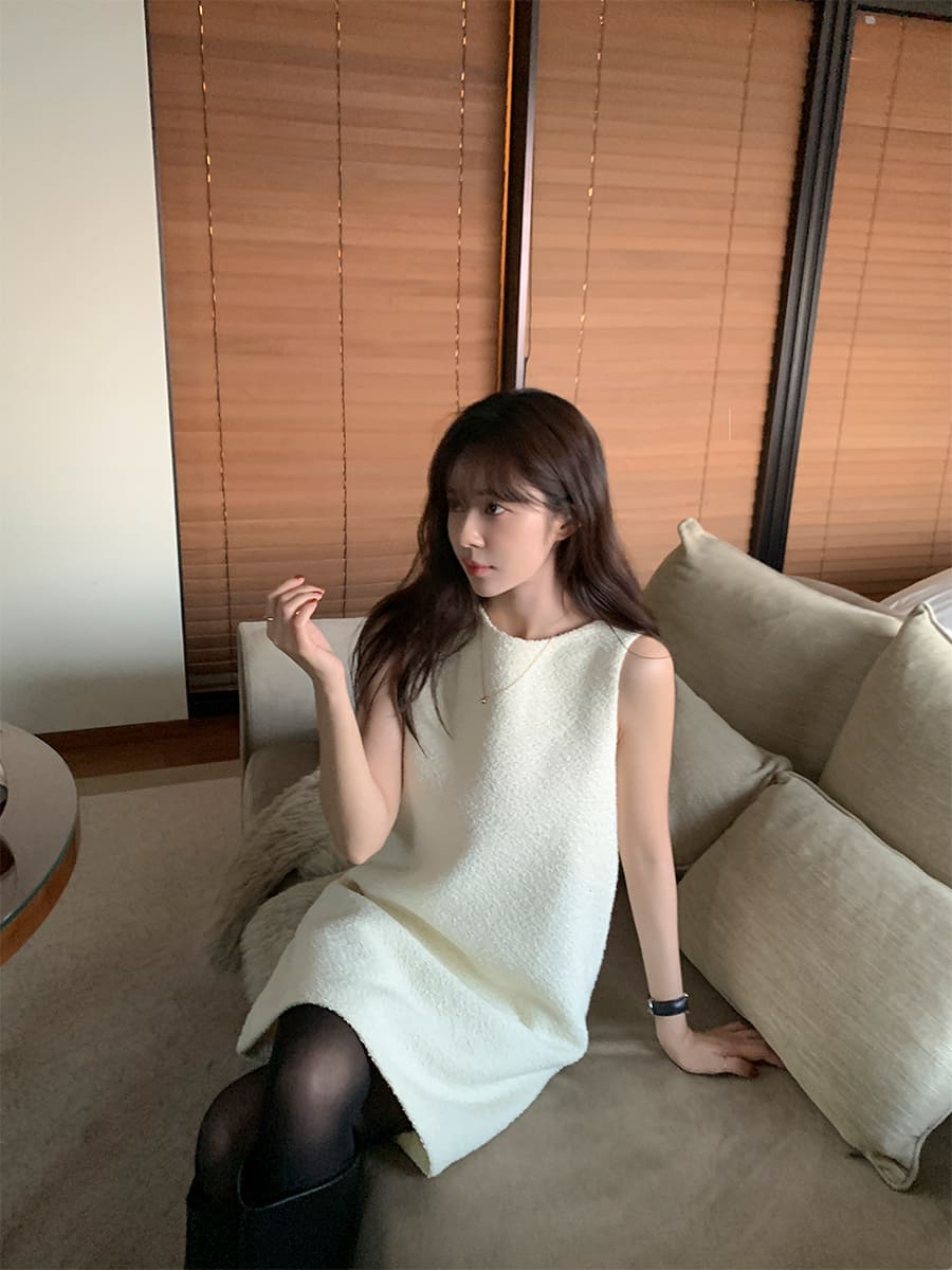 カラーネッククリームエコファージャケット | レディース