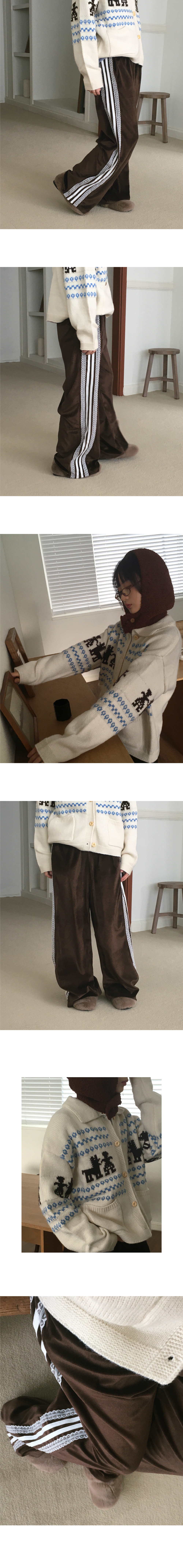 レーストラックベロアパンツ | レディースファッション通販 - DHOLIC