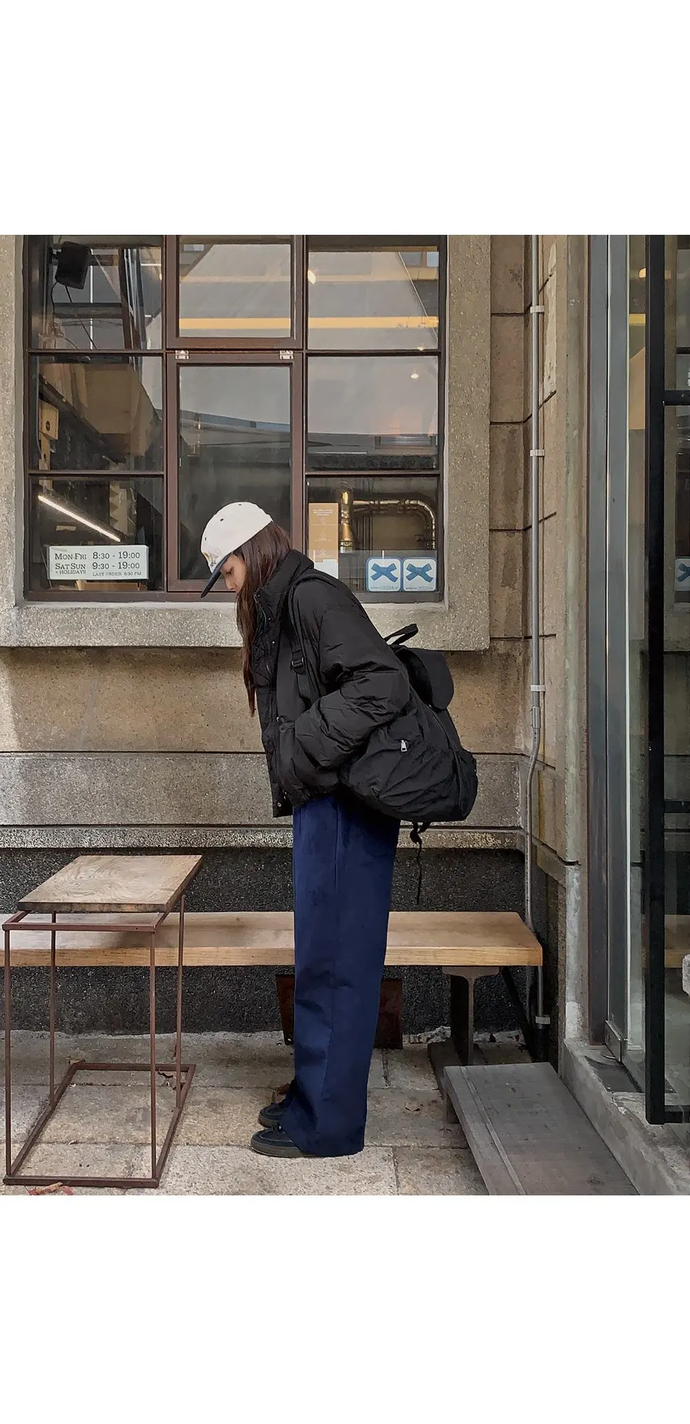 퍼니트 코듀로이 밴딩 와이드팬츠