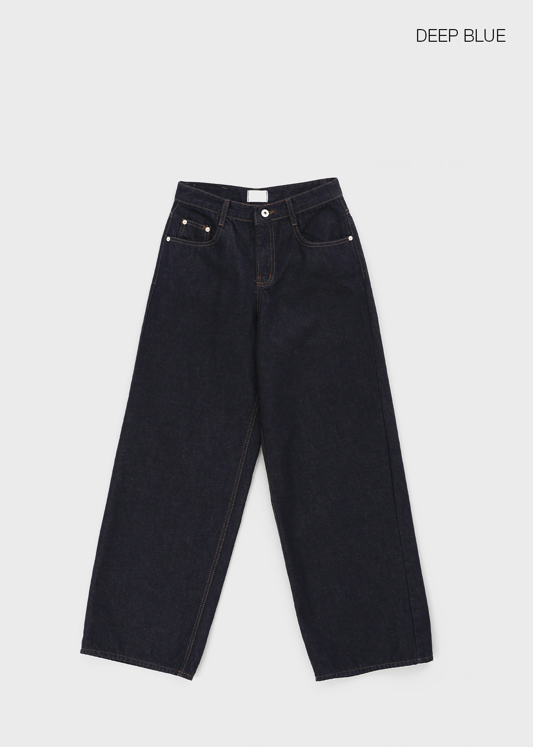 新品未使用タグ付き　45r ギマダンガリー　ワイドデニム　パンツ　シンチバック シンチバックワイドデニムパンツ | レディースファッション通販
