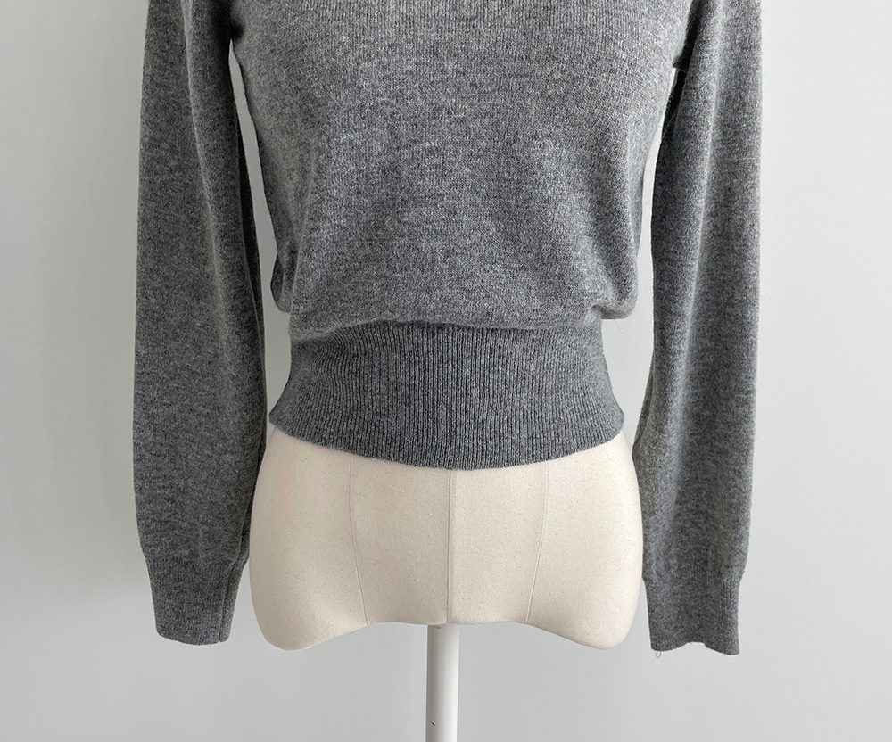 カシミヤ混タートルネック無地ニット | レディースファッション通販