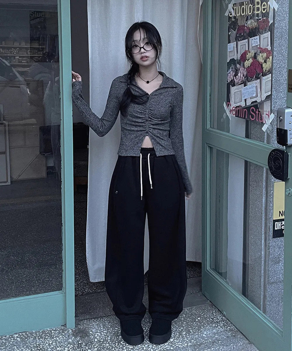 바지 모델 착용 이미지-S1L87