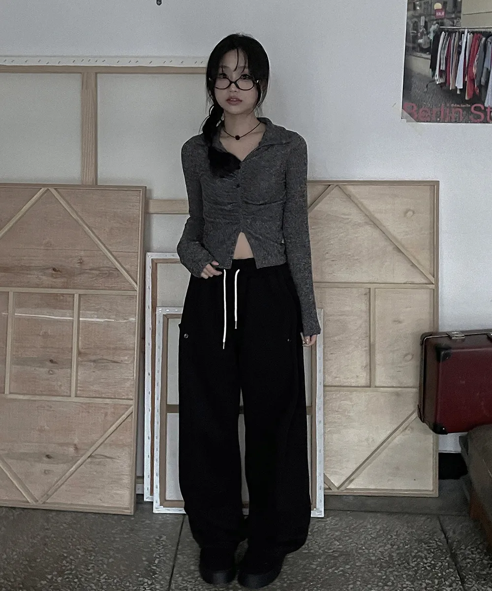 바지 모델 착용 이미지-S1L97