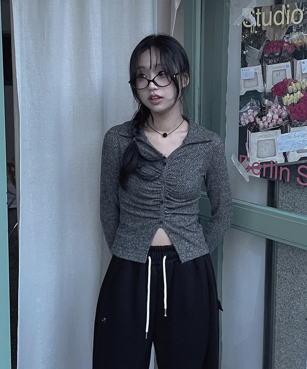바지 모델 착용 이미지-S1L89