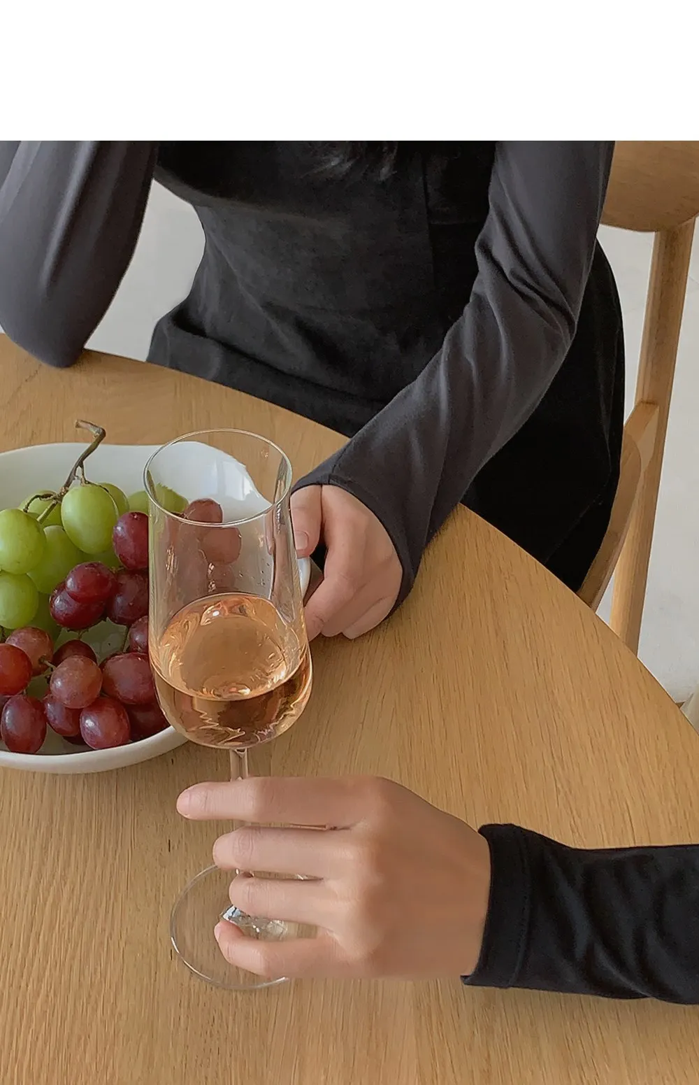 마법핫핑텍 터틀넥긴팔티셔츠