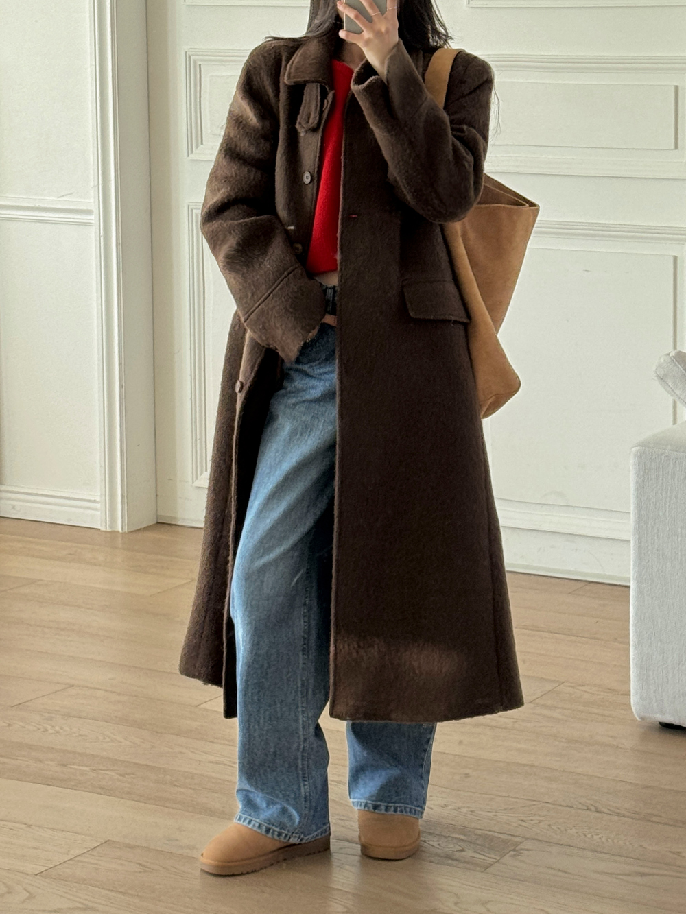 チンストラップウールコート | レディースファッション通販 - DHOLIC