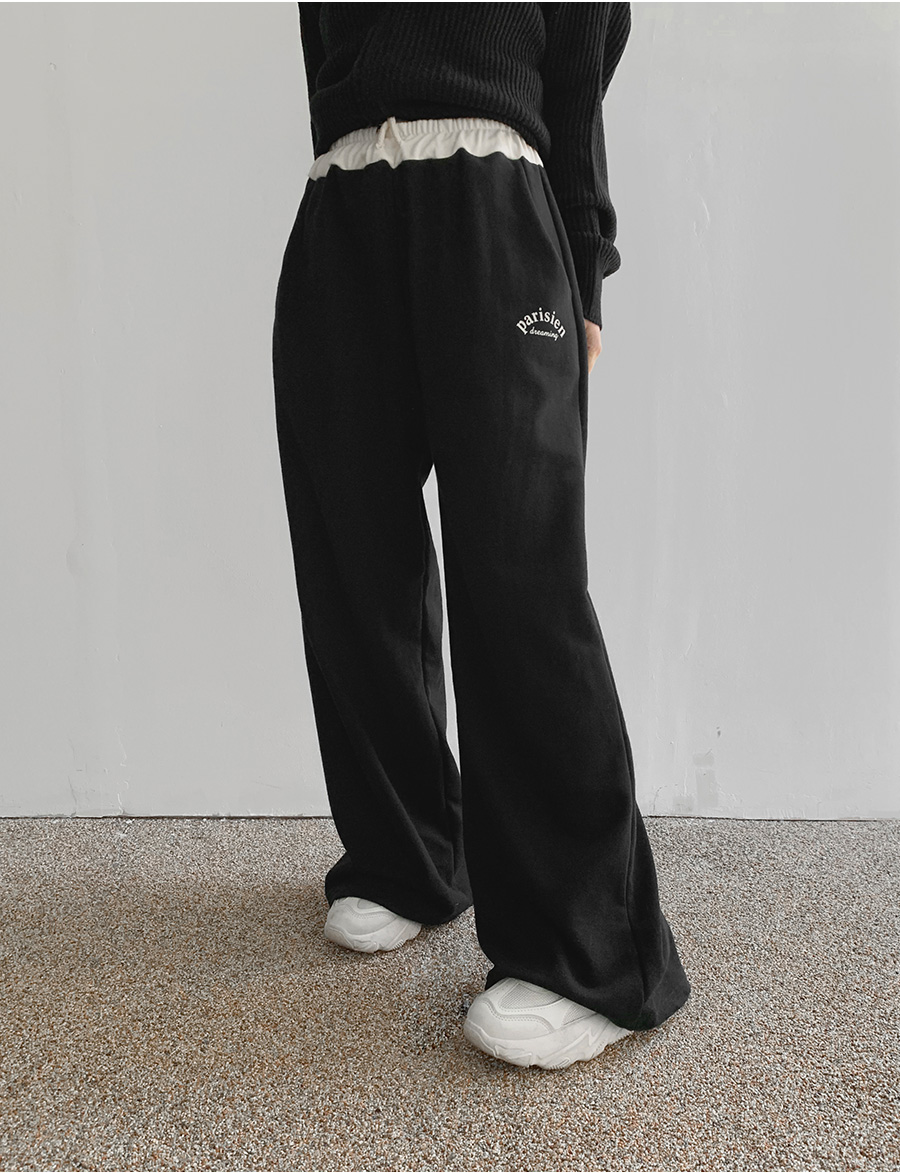 配色ドロストロゴスウェットパンツ | レディースファッション通販 - DHOLIC