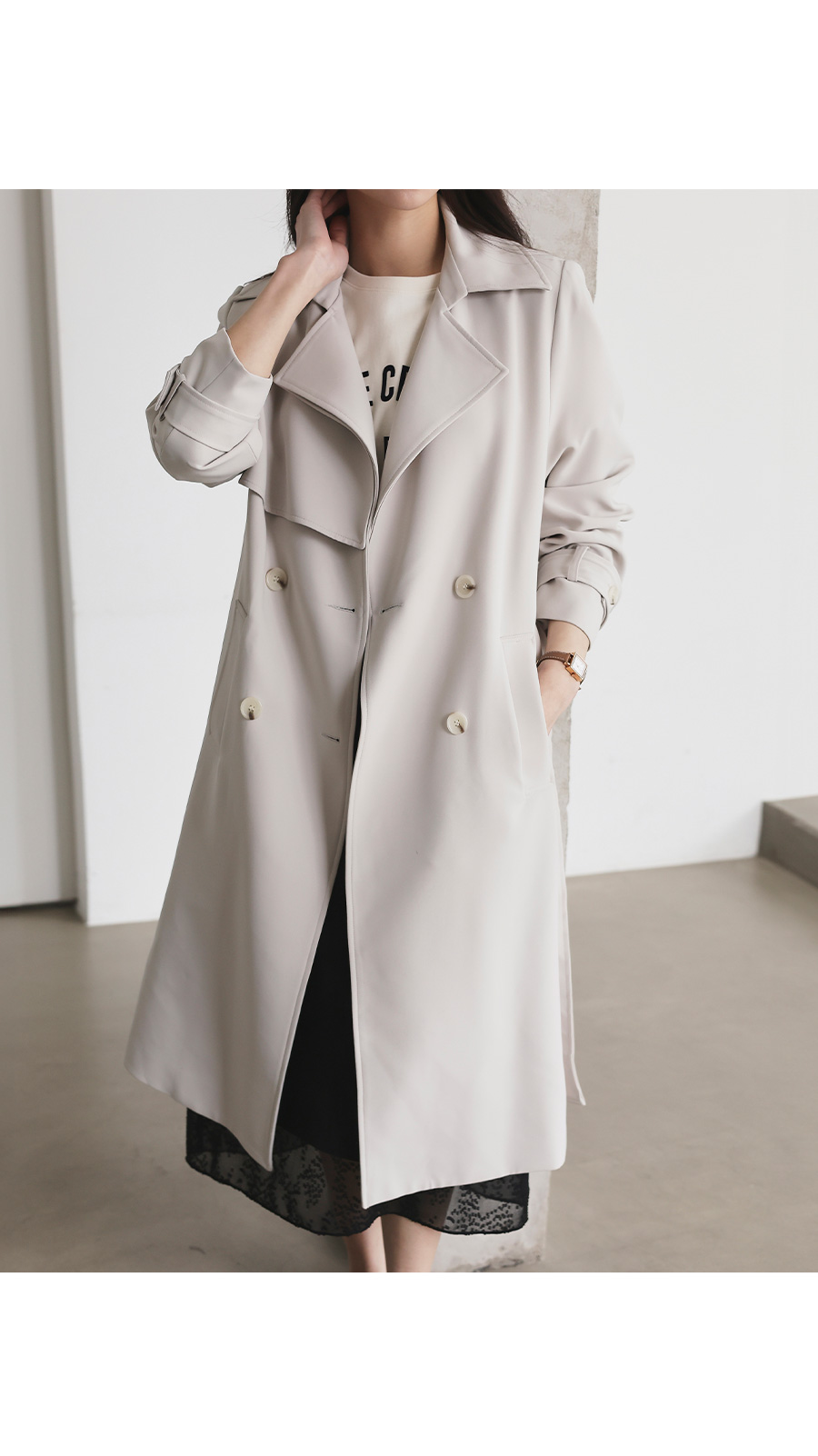 【極美品】トゥモローランド トレンチコート ベルト付 ダブルボタン 現行品 jy8300388_21.jpg