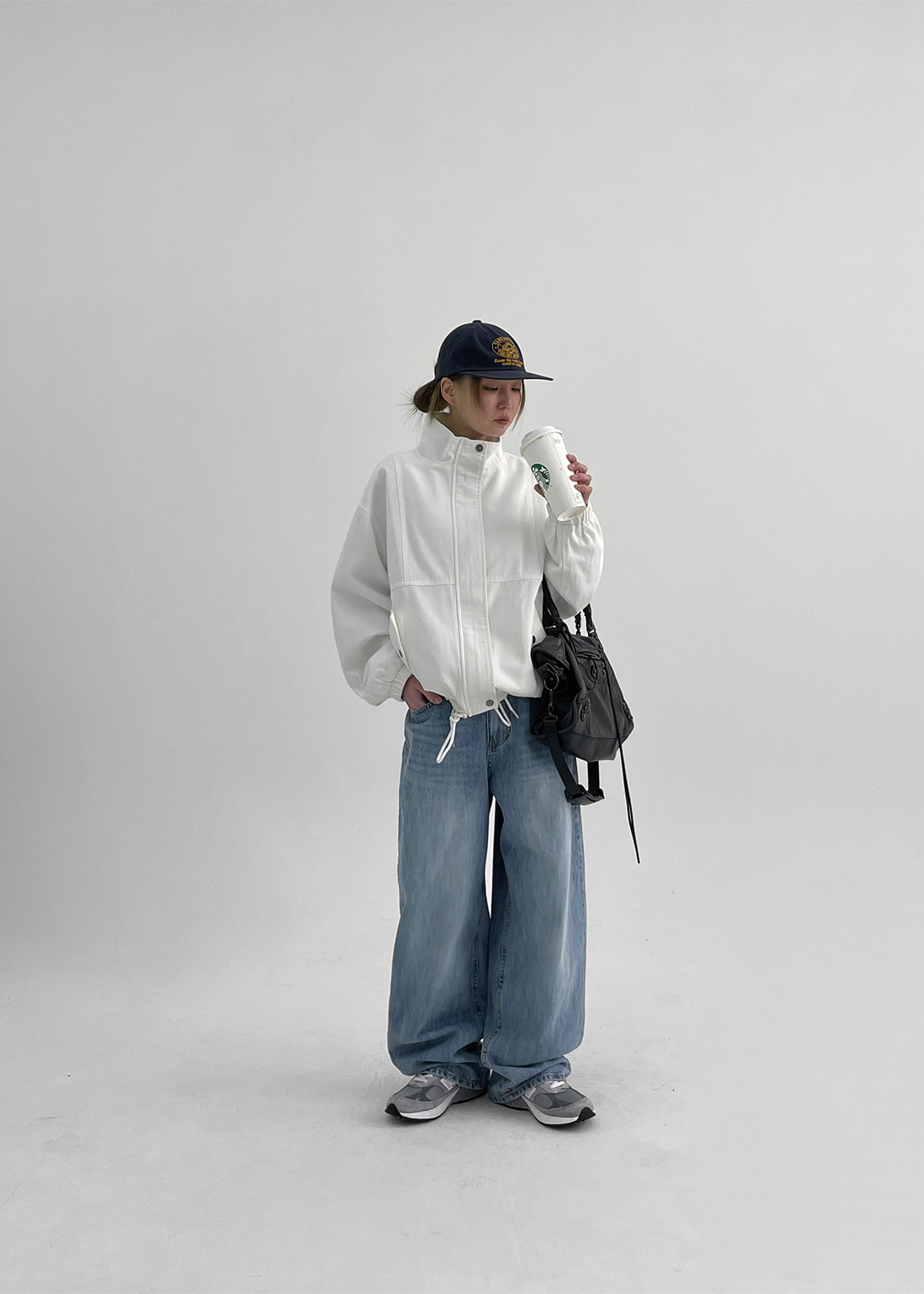 ウォッシュテーパードデニムパンツ | レディースファッション通販 - DHOLIC