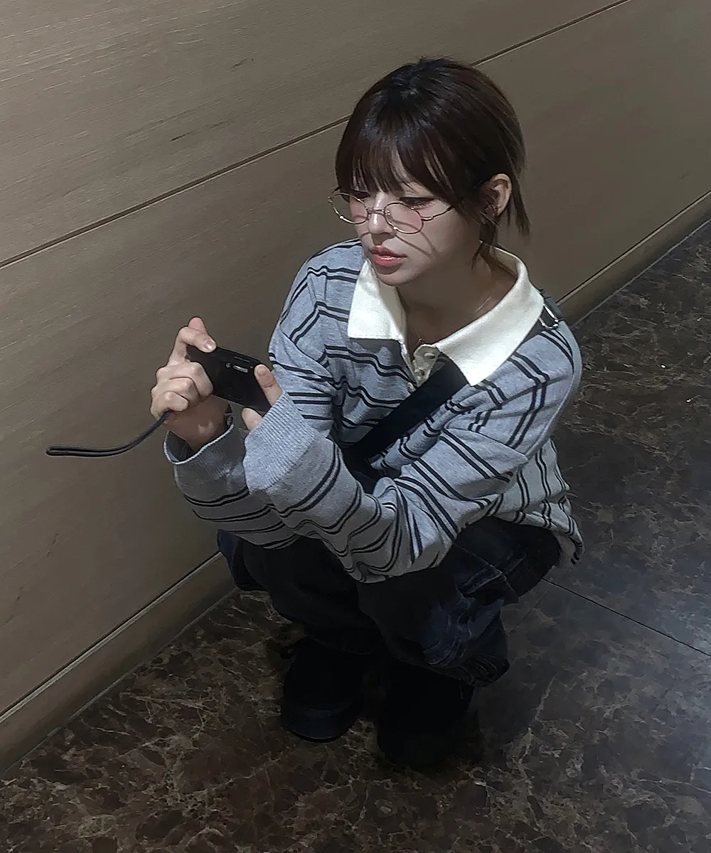 바지 모델 착용 이미지-S1L87