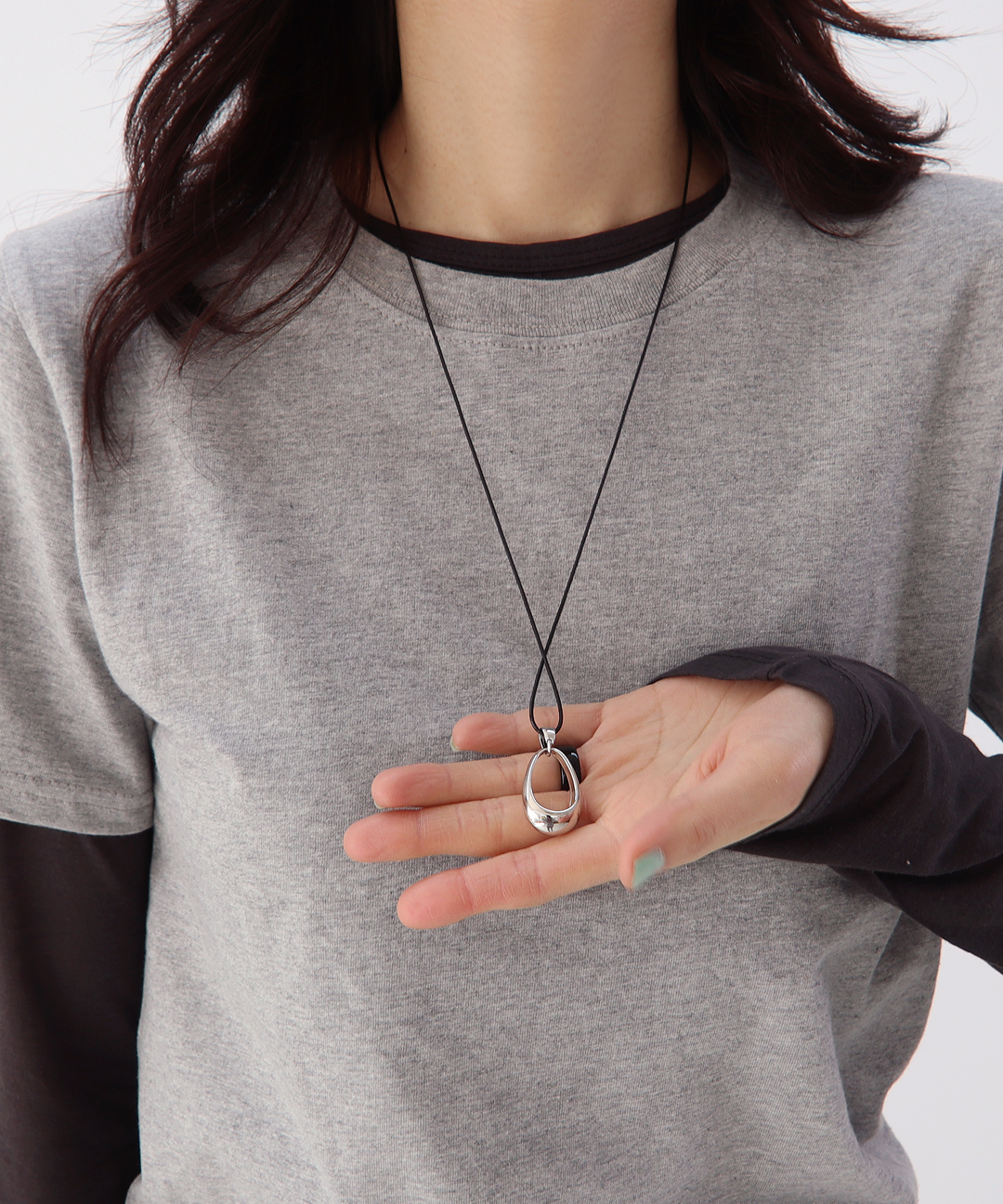 ネックレス　リング　トップ Jewel closet by L&Co. ネックレス K10 コイン デザイン