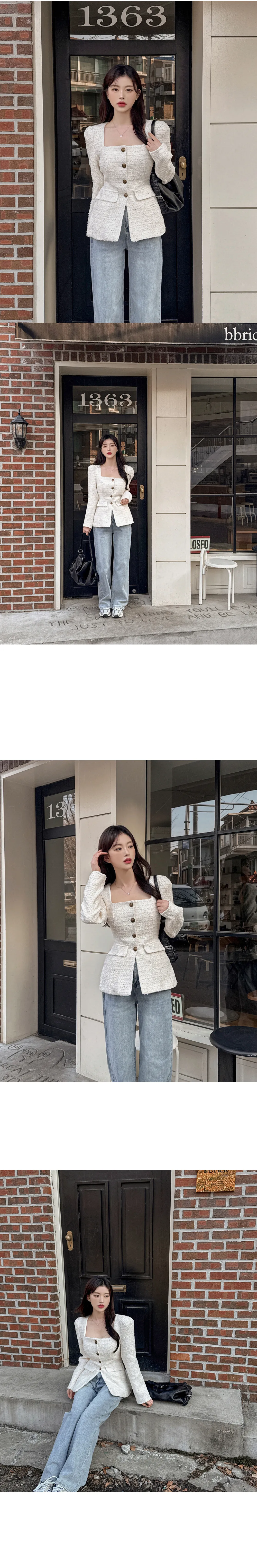 블레이저 모델 착용 이미지-S1L21