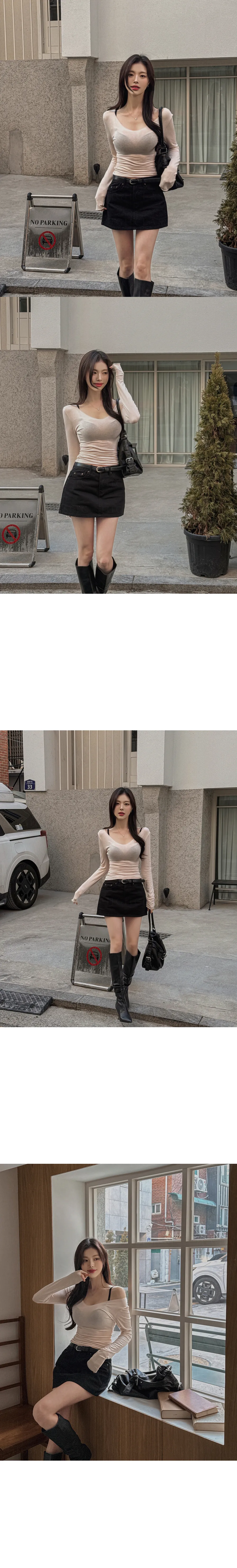 미니 스커트 상품상세 이미지-S1L46