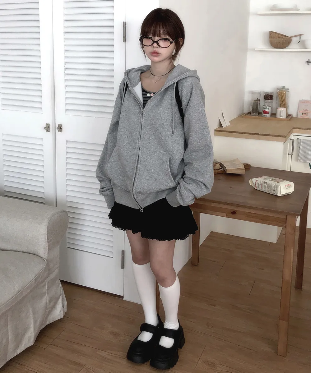 미니 스커트 모델 착용 이미지-S1L81