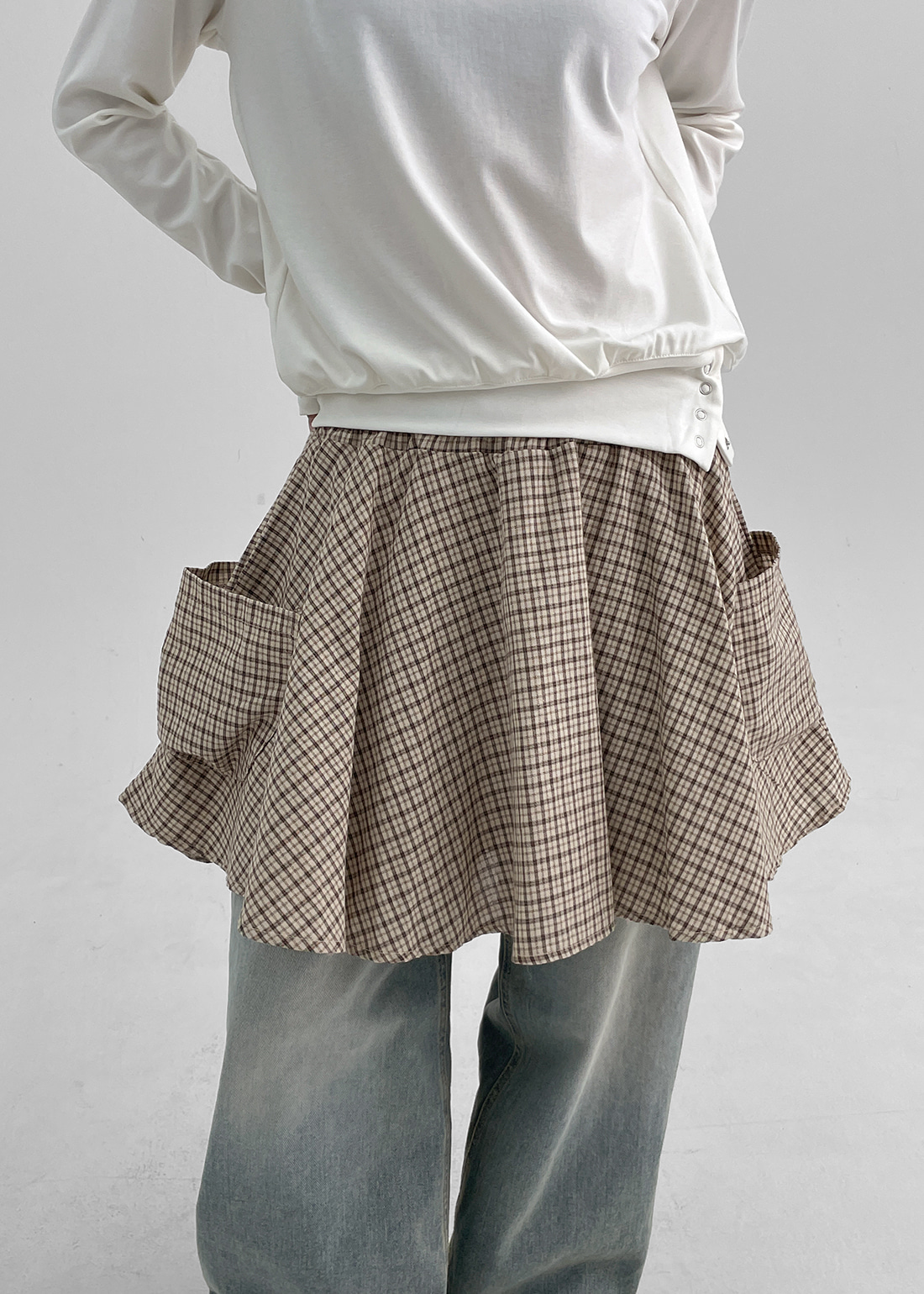 ベージュ フレアスカート サイドポケット付き BEIGE,｜【L-size】CINDY / フレアスカート | Rakuten Fashion